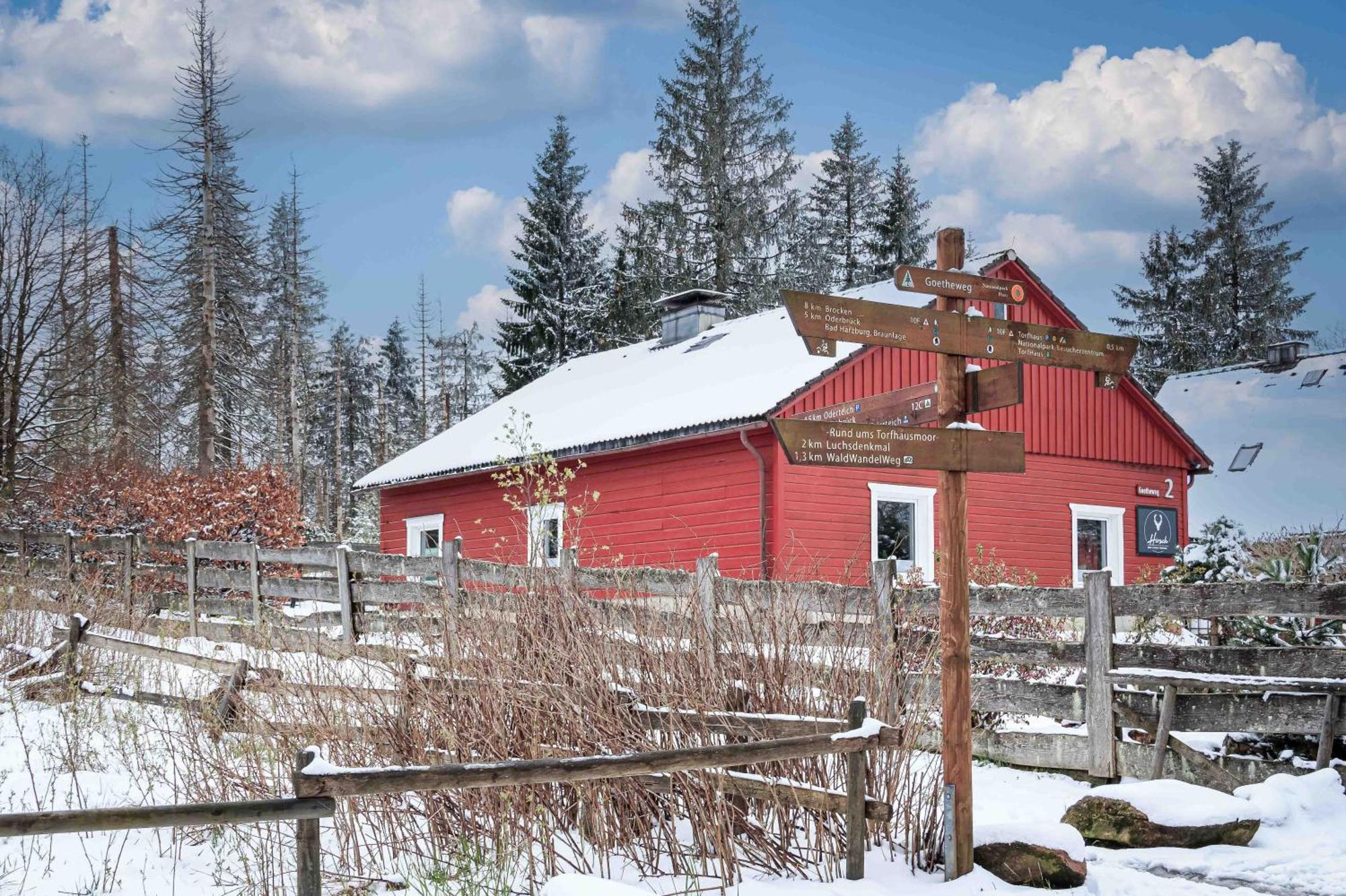 Gruppen & Familien-Ferienhaus Hansel Torfhaus Exterior foto